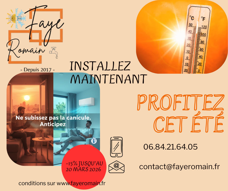 Promo clim fayeromain.fr
